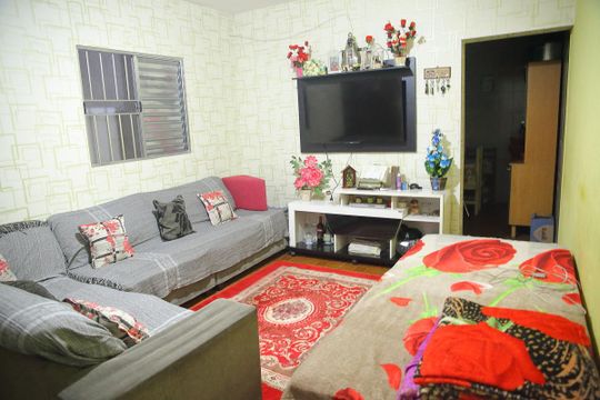 Sala de casa à venda com 3 quartos, 76m² em Bairro dos Casa, São Bernardo do Campo