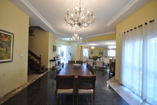 Sala de Jantar de casa à venda com 4 quartos, 510m² em Sítio Barrocada, São Paulo