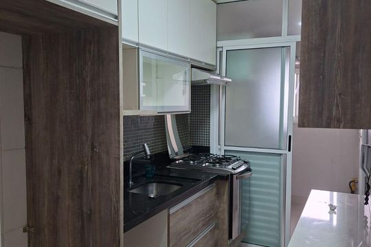 Cozinha de apartamento à venda com 3 quartos, 73m² em Tatuapé, São Paulo