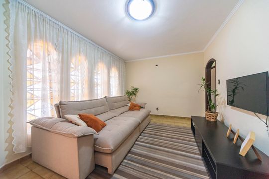 Sala de casa à venda com 3 quartos, 198m² em Silveira, Santo André