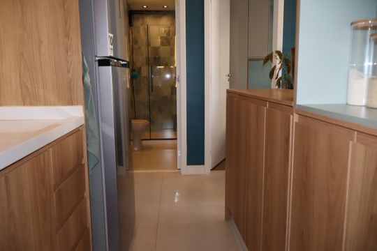 Cozinha e Área de Serviço de apartamento para alugar com 2 quartos, 36m² em Vila Prudente, São Paulo