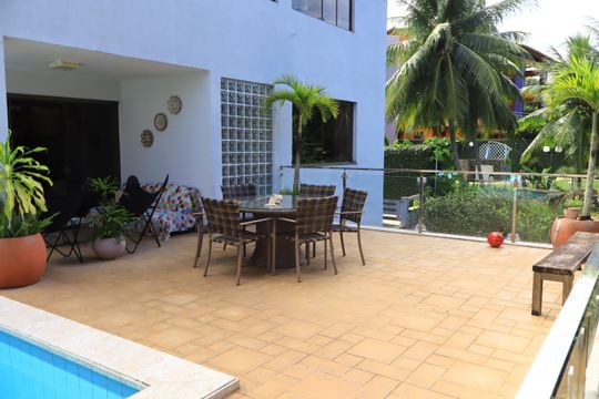 Área comum de casa de condomínio para alugar com 6 quartos, 520m² em Piatã, Salvador