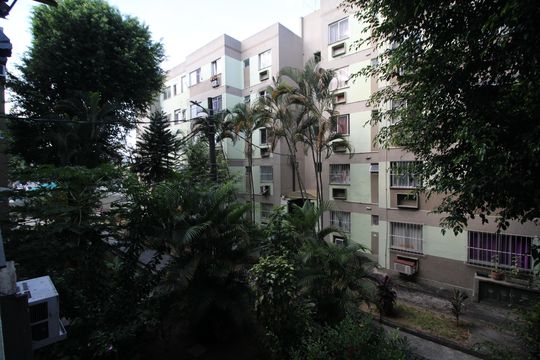 Sala - Vista de apartamento à venda com 2 quartos, 70m² em Pechincha, Rio de Janeiro