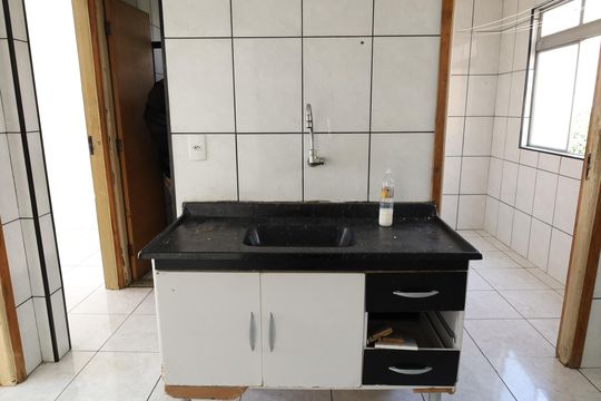Cozinha de apartamento à venda com 2 quartos, 52m² em Itaquera, São Paulo