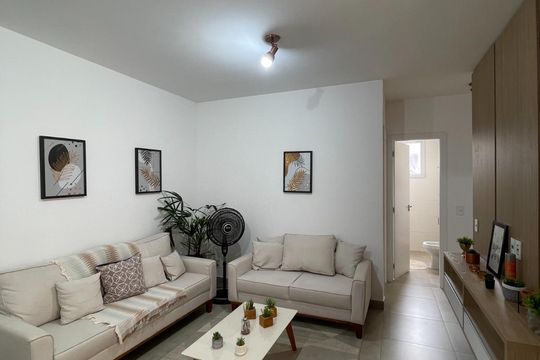 Sala de apartamento para alugar com 3 quartos, 64m² em Jardim Aparecida, Campinas