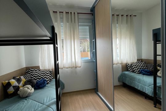 Quarto 1 de apartamento para alugar com 3 quartos, 64m² em Jardim Aparecida, Campinas