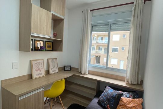 Quarto 2 de apartamento para alugar com 3 quartos, 64m² em Jardim Aparecida, Campinas