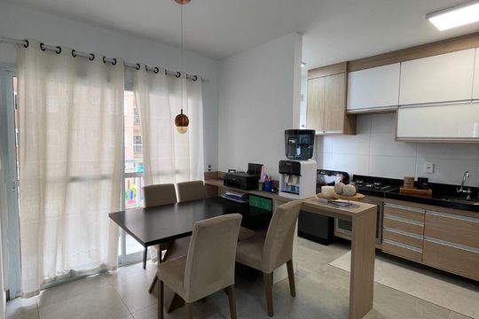 Sala de Jantar de apartamento para alugar com 3 quartos, 64m² em Jardim Aparecida, Campinas