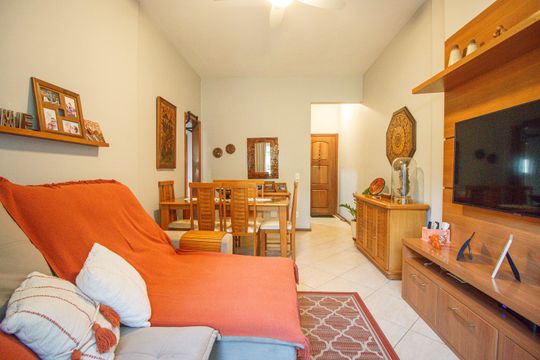 Sala de apartamento à venda com 3 quartos, 71m² em Grajaú, Rio de Janeiro