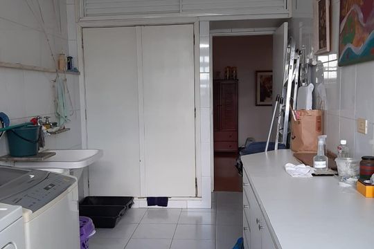 Área de serviço de apartamento à venda com 5 quartos, 455m² em Consolação, São Paulo