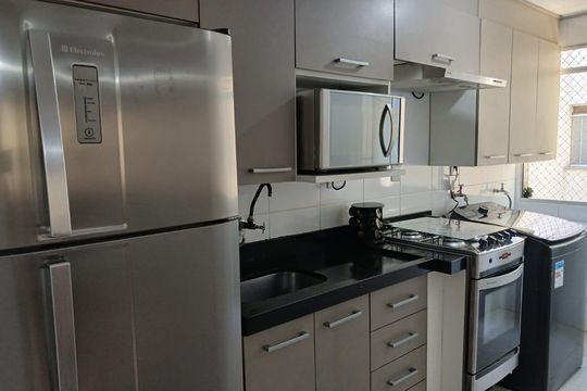 Cozinha de apartamento à venda com 2 quartos, 44m² em Cidade Líder, São Paulo