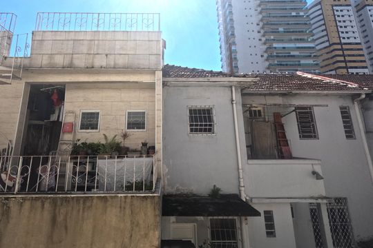Vista da Suíte2 de apartamento para alugar com 2 quartos, 80m² em Pompéia, Santos