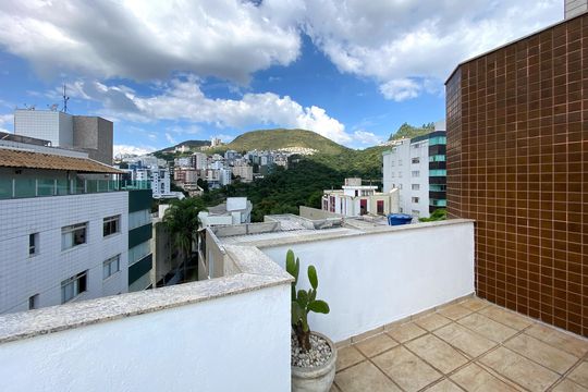 Vista Cobertura de apartamento para alugar com 3 quartos, 199m² em Buritis, Belo Horizonte