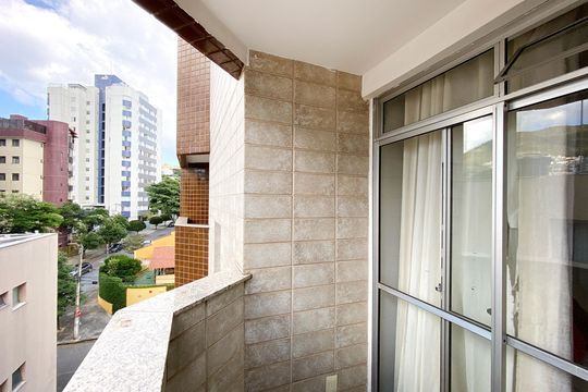 Varanda da Sala de apartamento para alugar com 3 quartos, 199m² em Buritis, Belo Horizonte