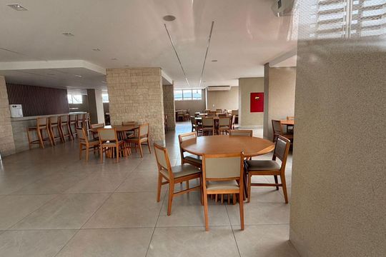 Área comum - Salão de festas de apartamento à venda com 3 quartos, 109m² em Residencial Granville, Goiânia
