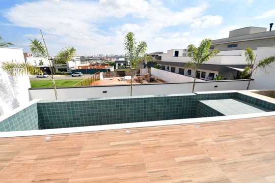 Quarto 3 - Suíte Vista de casa de condomínio à venda com 3 quartos, 423m² em Lot. Residencial Arborais, Campinas