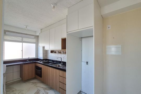 Cozinha de apartamento à venda com 2 quartos, 39m² em Parque Bristol, São Bernardo do Campo