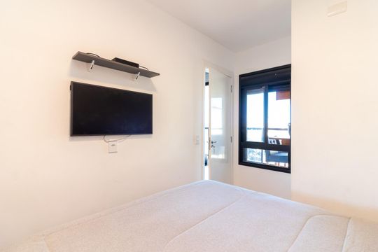 Suíte de apartamento à venda com 1 quarto, 38m² em Jardim São Paulo, São Paulo