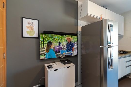 Sala de Estar de apartamento à venda com 1 quarto, 38m² em Jardim São Paulo, São Paulo