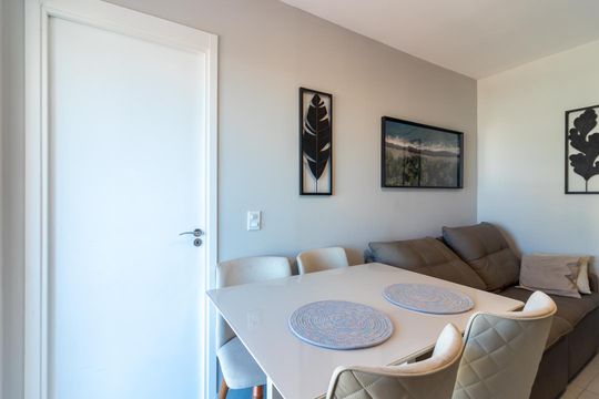 Cozinha e Sala de Jantar de apartamento à venda com 1 quarto, 38m² em Jardim São Paulo, São Paulo