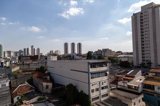 Varanda - vista de apartamento à venda com 2 quartos, 68m² em Vila Zanardi, Guarulhos