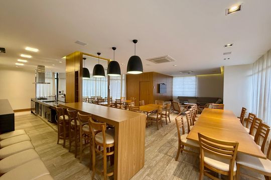 Área comum de apartamento à venda com 5 quartos, 784m² em Campo Belo, São Paulo