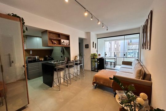 sala de apartamento à venda com 2 quartos, 63m² em Santo Antônio, Belo Horizonte