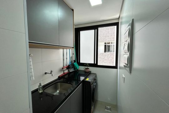 Área de Serviço de apartamento à venda com 2 quartos, 63m² em Santo Antônio, Belo Horizonte