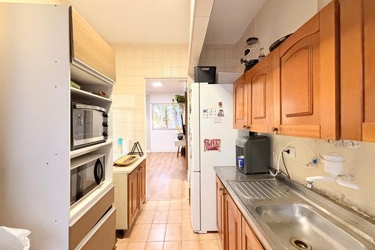 Cozinha de apartamento à venda com 3 quartos, 80m² em Vila Santa Maria, Jundiaí
