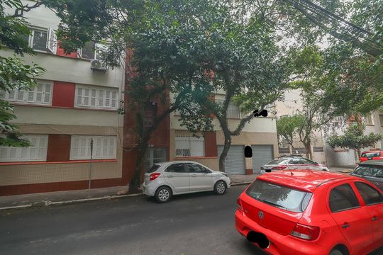 Fachada de apartamento à venda com 2 quartos, 67m² em Bom Fim, Porto Alegre