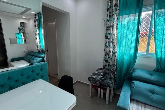 Sala - Sala de Jantar de apartamento para alugar com 2 quartos, 100m² em Vila Camilópolis, Santo André