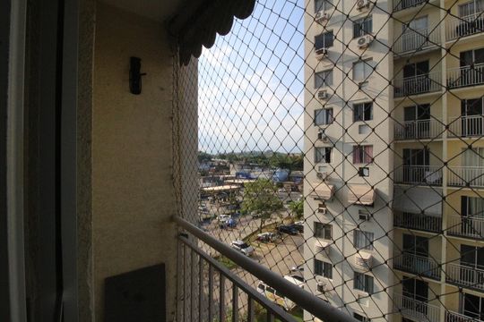Varanda de apartamento para alugar com 3 quartos, 58m² em Belford Roxo, Belford Roxo