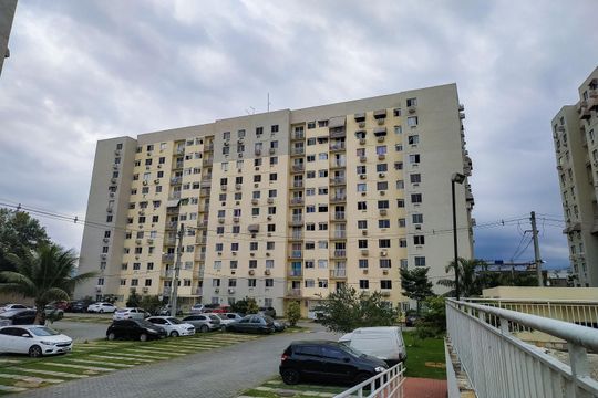 Fachada do Bloco de apartamento para alugar com 3 quartos, 58m² em Belford Roxo, Belford Roxo