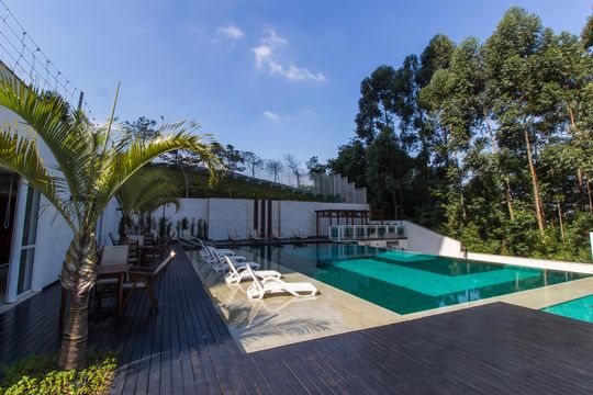 Piscina de apartamento para alugar com 4 quartos, 176m² em Alphaville Empresarial, Barueri