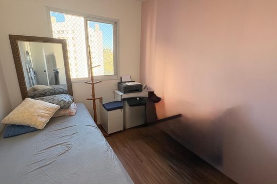 Quarto de apartamento à venda com 2 quartos, 37m² em Sacoma, São Paulo