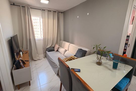Sala de apartamento à venda com 2 quartos, 37m² em Sacoma, São Paulo