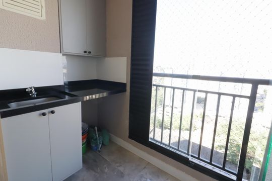 Cozinha e Área de Serviço de apartamento à venda com 2 quartos, 40m² em Padroeira, Osasco