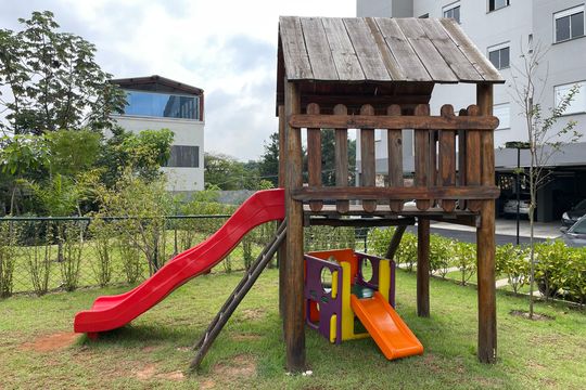 Área comum - Playground de apartamento para alugar com 2 quartos, 56m² em Jardim Recanto Suave, Cotia