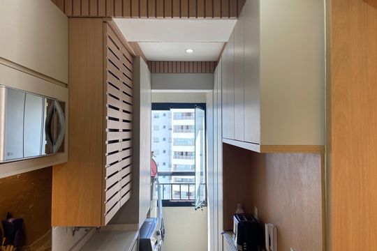 Cozinha de apartamento à venda com 3 quartos, 84m² em Centro, Osasco