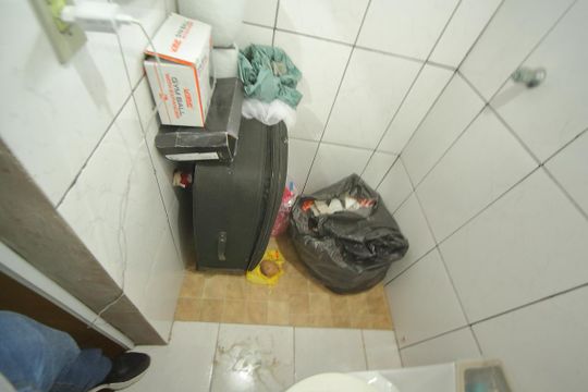 Banheiro da Suíte  de casa à venda com 2 quartos, 153m² em Vila Sao Marcos, São Bernardo do Campo