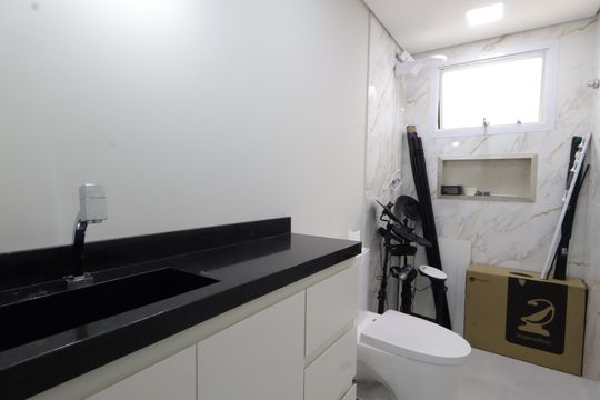 Banheiro de apartamento à venda com 2 quartos, 98m² em Jardim Ampliacao, São Paulo