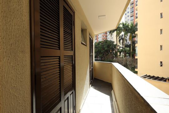 Varanda da Sala de apartamento à venda com 2 quartos, 98m² em Jardim Ampliacao, São Paulo