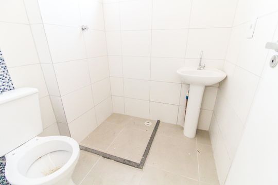 Banheiro de apartamento para alugar com 2 quartos, 55m² em Vila Progresso (zona Leste), São Paulo
