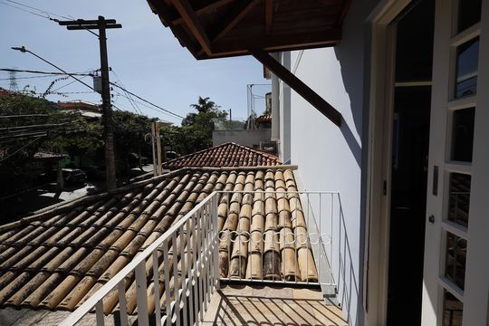 Varanda  de casa de condomínio para alugar com 4 quartos, 250m² em Vila Santos, São Paulo