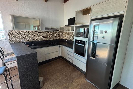 Cobertura - Cozinha de apartamento à venda com 2 quartos, 134m² em Utinga, Santo André