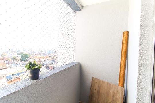 Sacada de apartamento para alugar com 2 quartos, 57m² em Vila Rosaria, São Paulo