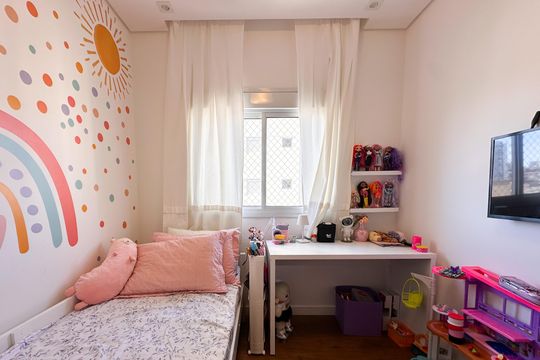 Quarto 1 de apartamento para alugar com 3 quartos, 94m² em Centro, São Bernardo do Campo