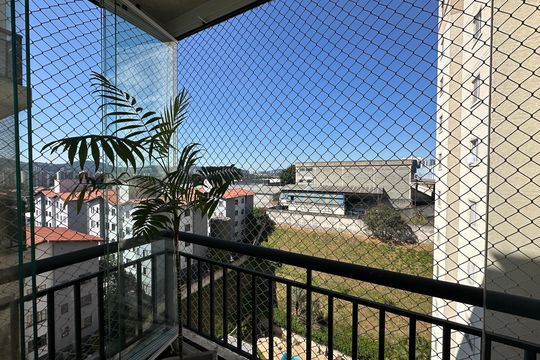 Varanda da Sala de apartamento à venda com 3 quartos, 71m² em Nucleo Residencial Celia Mota, Barueri