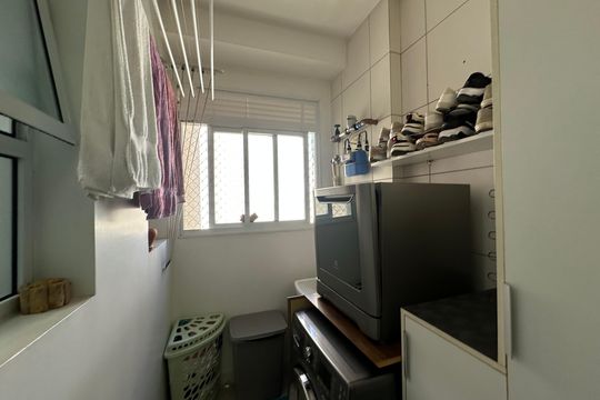 Área de Serviço de apartamento à venda com 3 quartos, 71m² em Nucleo Residencial Celia Mota, Barueri