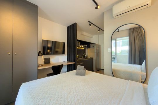Studio de kitnet/studio para alugar com 1 quarto, 24m² em Jardim Paulistano, São Paulo